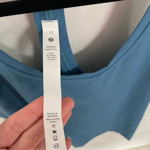Lululemon Cool Racerback Tank Top Shorter Length
Capture Blue - Picture 2 of 7